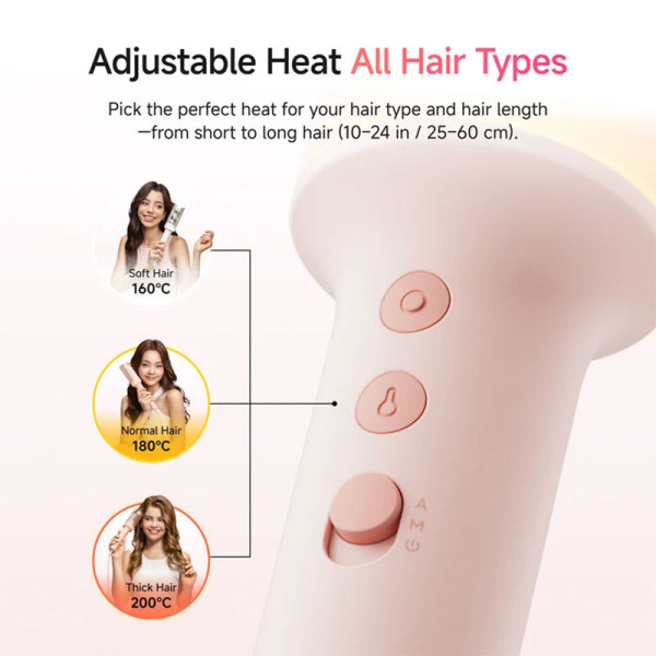 LAIFEN HAIR CARE AutoCurl Pink