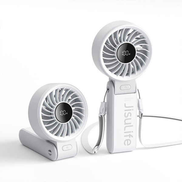 JISULIFE USB FAN LIFE 7 -LIGHT GREY-3600