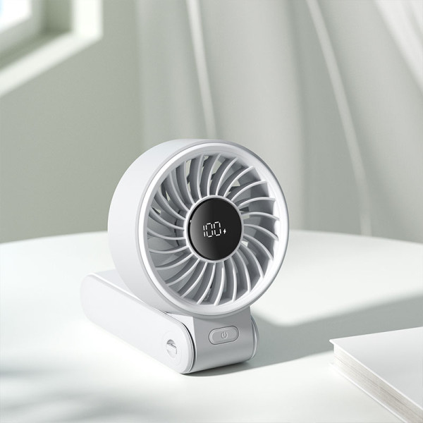 JISULIFE USB FAN LIFE 7 -LIGHT GREY-3600