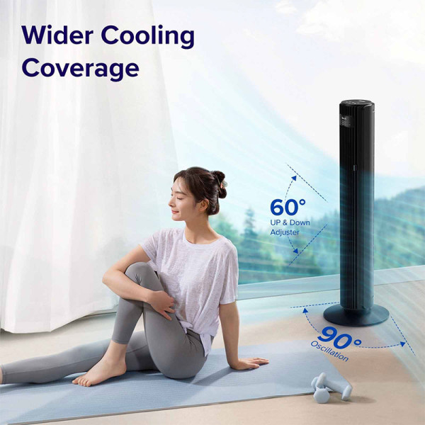 LEVOIT TOWER FAN LV-F422SFAN-UK-BLACK