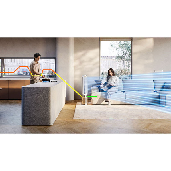 DYSON AIR CLEANER + FAN TP12HK-WH/GD
