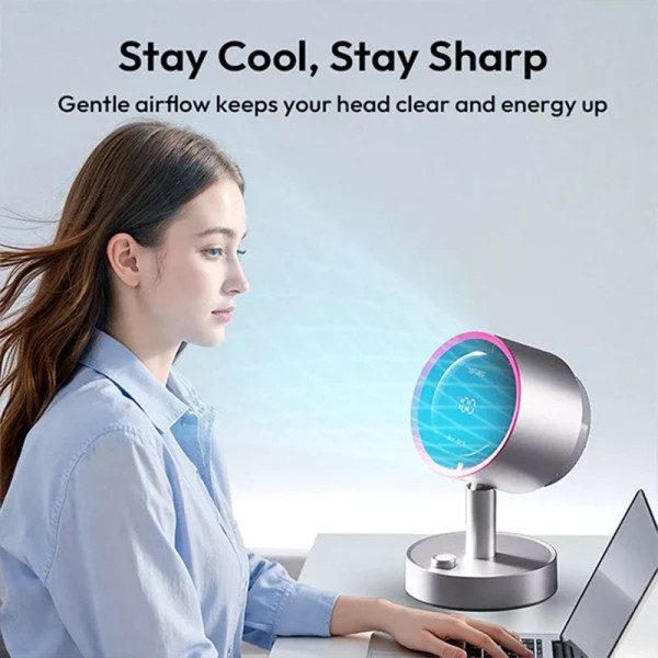 SOTHING USB TABLE FAN DSHJ-S-2425-SILVER