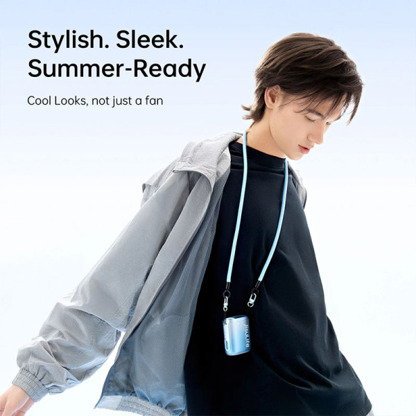 JISULIFE NECK FAN NECKFAN LIFE 5 - BLACK