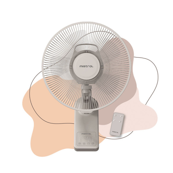 MISTRAL DC VELOCITY WALL FAN MWF1257DR