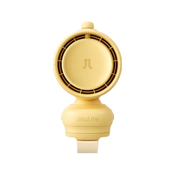 JISULIFE USB FAN FAN LIFE3 CLIP 5000 -YELLOW