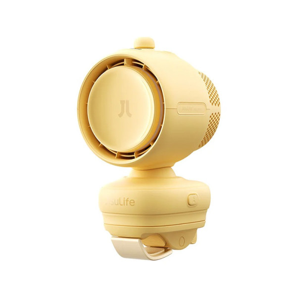JISULIFE USB FAN FAN LIFE3 CLIP 5000 -YELLOW