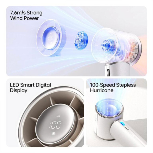JISULIFE USB FAN PRO1 MINI-PURPLE