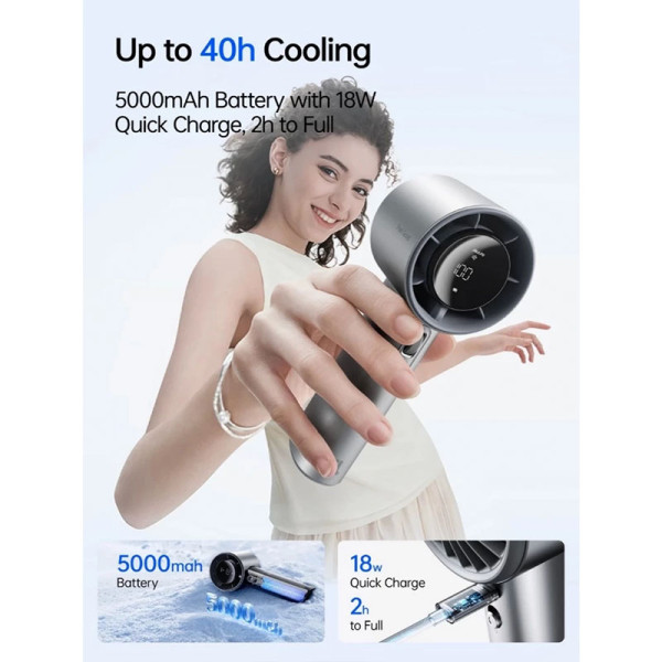 JISULIFE USB FAN PRO1S-SILVER-2026