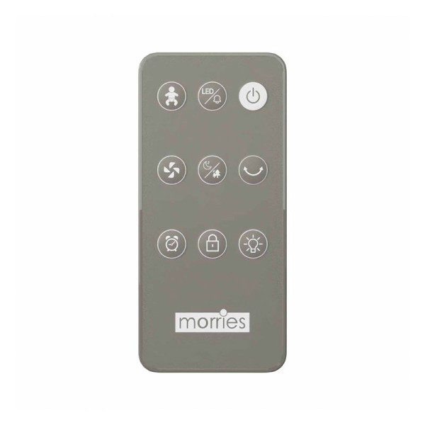 MORRIES DC STAND FAN-TIMER & R/C MS7812DCSFR