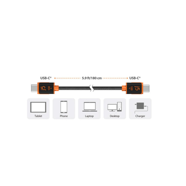 J5CREATE CABLES JUCX25L18