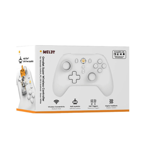 OMELET GAMING SUPER WIRELESS SNOW WHITE