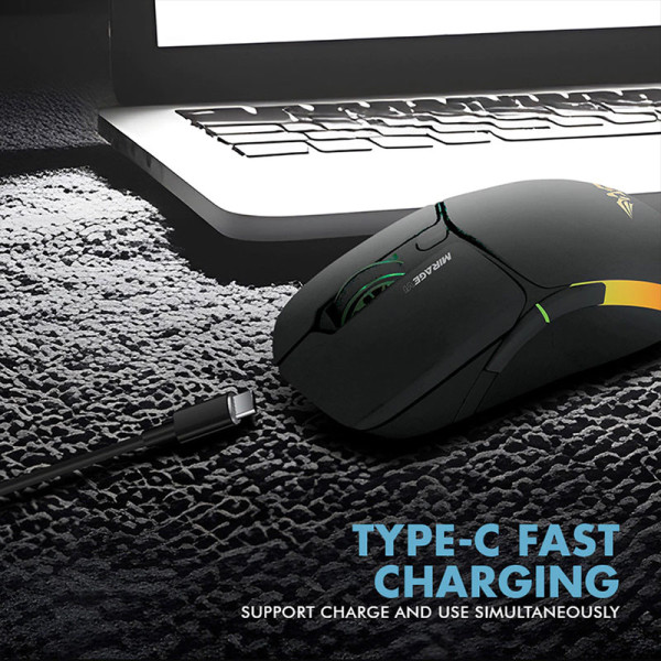 ARMAGGEDDON MOUSE MIRAGE-VI WHITE