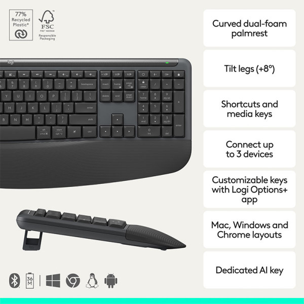 LOGITECH KEYBOARD 920-014020 (MK880)