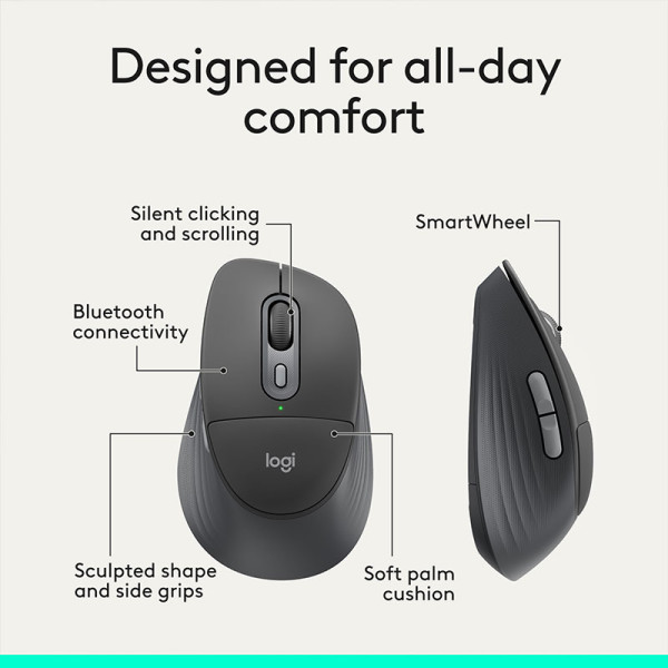 LOGITECH MOUSE 910-007733 (M850 - GRAP)