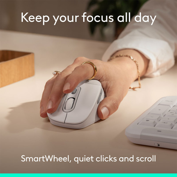 LOGITECH MOUSE 910-007734 (M850 - WHT)