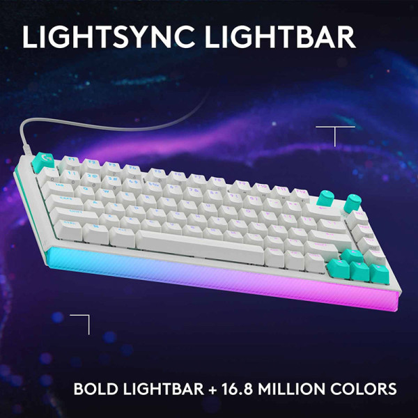 LOGITECH KEYBOARD 920-013962 (G512 X 75-WHT/TAC)