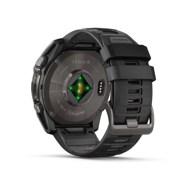 GARMIN Wearables FENIX 8 51 SAPH BLK