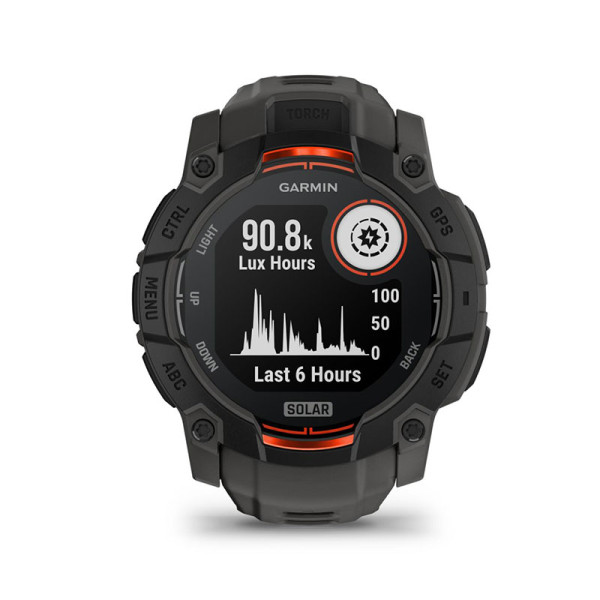 GARMIN Wearables INSTINCT 3 SOLAR, BLK/BLK 50MM