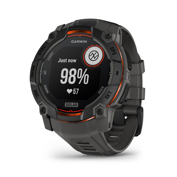 GARMIN Wearables INSTINCT 3 SOLAR, BLK/BLK 50MM