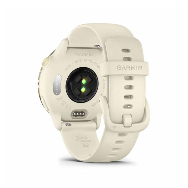 GARMIN SMART WATCH VIVOACTIVE 6, L.GLD/BONE, 42MM