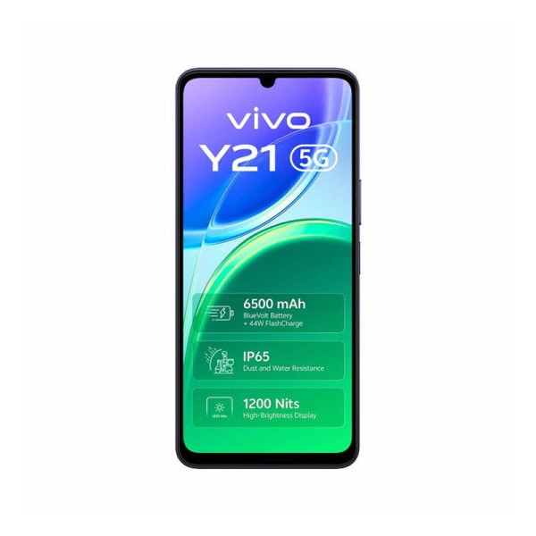 VIVO SMART PHONES Y21 5G 6+128GB BLACK