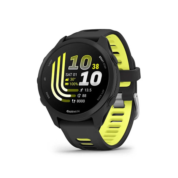 GARMIN Wearables FORERUNNER 170 MUS,BLK/AMP YLW