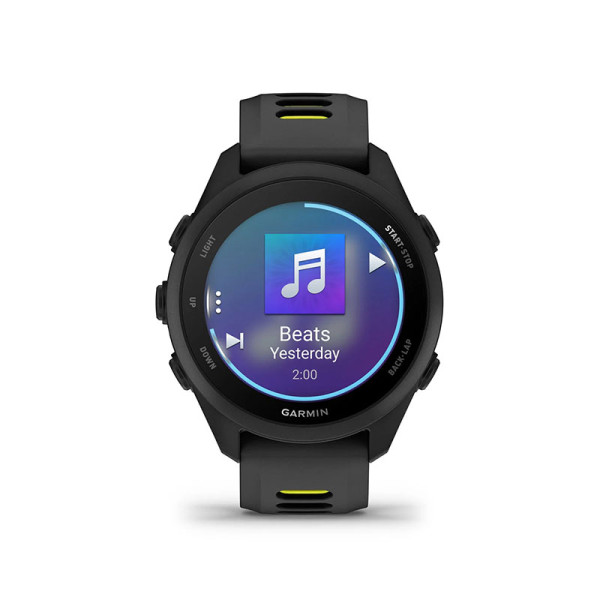 GARMIN Wearables FORERUNNER 170 MUS,BLK/AMP YLW