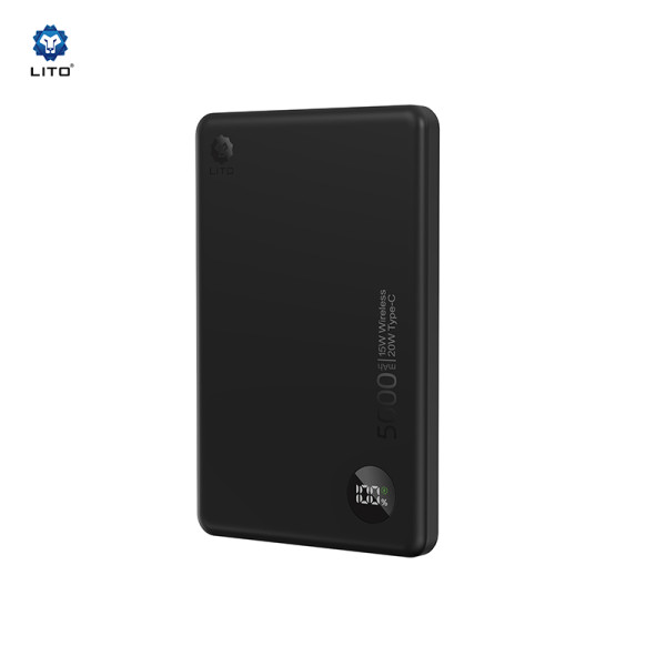 LITO LITO LP08 PB 5,000MAH MAGSAFE BLACK LP08-5K