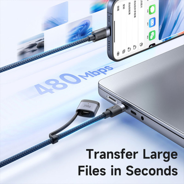 MCDODO MCDODO CA-014 USB-C TO MAGSAFE 3 2IN1 CABLE CA-014