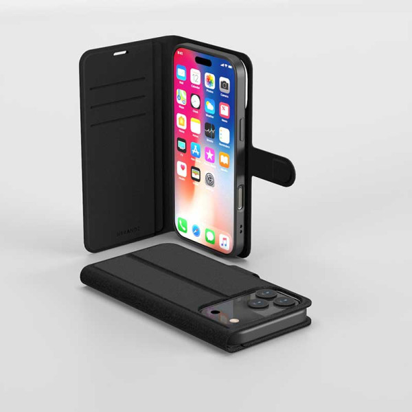 N.BRANDZ Apple 3PP Products N-FOLIO-IP17PM-BK