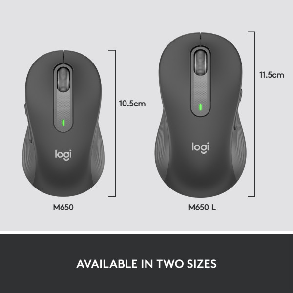 LOGITECH MOUSE 910-006264 (M650- M O.WHT)