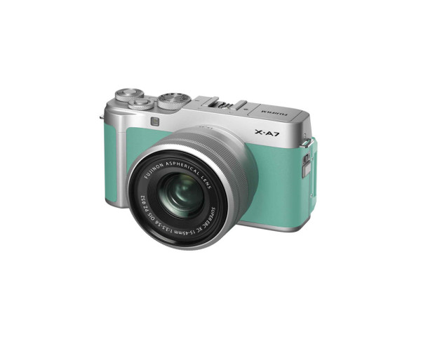 FUJIFILM INTERCHANGEABLE LENS X-A7/XC15-45 KIT MINT GREEN