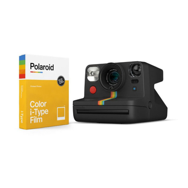 POLAROID INSTANT CAMERA Now+ Bundle (Black)