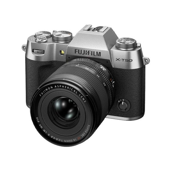 FUJIFILM INTERCHANGEABLE LENS X-T50/ XF16-50MM KIT - SILVER