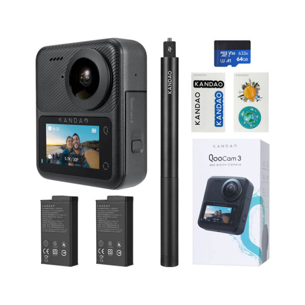 KANDAO DIGITAL VIDEO CAMERA KA-Q23G-02 (Qoocam3 Trvl Comb)