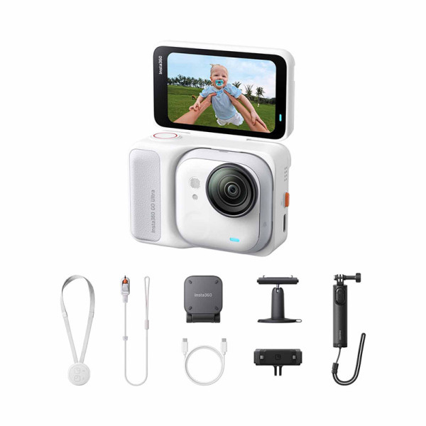 INSTA360 DIGITAL VIDEO CAMERA GO ULTRA CREATOR BUNDLE (WHT)
