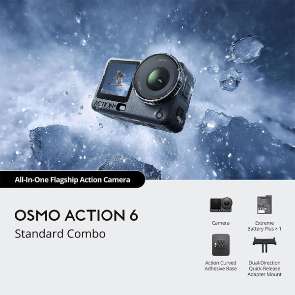 DJI DIGITAL VIDEO CAMERA OSMO ACTION 6 STANDARD COMBO