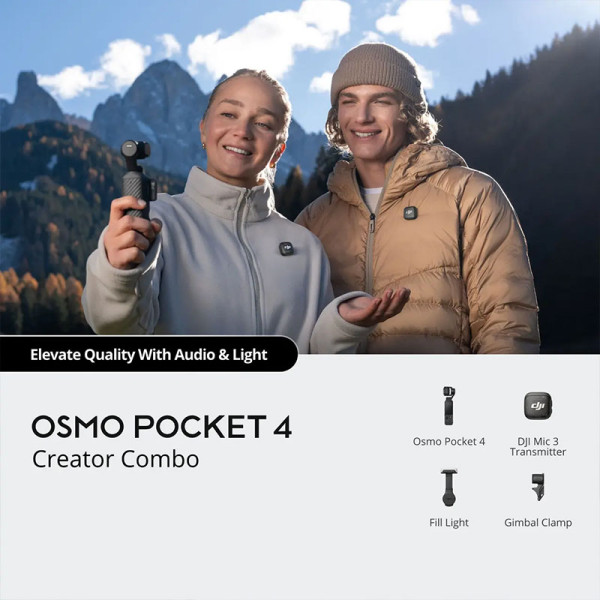 DJI DIGITAL VIDEO CAMERA OSMO POCKET 4 CREATOR COMBO