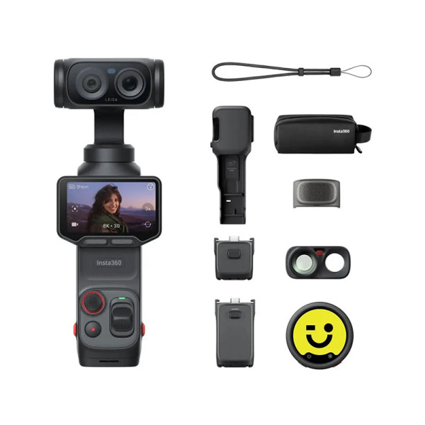 INSTA360 DIGITAL VIDEO CAMERA Luna Ult Ctr Bdl - Cosmic Blk