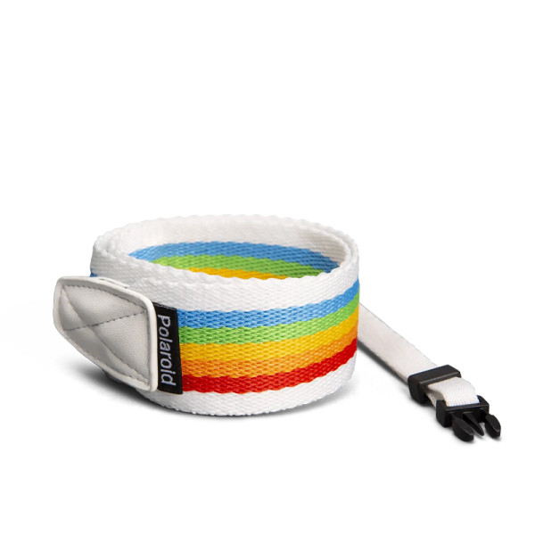 POLAROID CAM ACCESSORIES STRAP FLAT-RAINBOW GY _ 006054