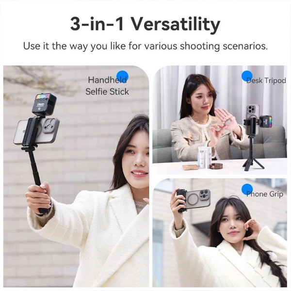 ULANZI DSC/DVC/CAM ACCESSORIES JJ02 PHONE REMOTE TRIPOD STICK
