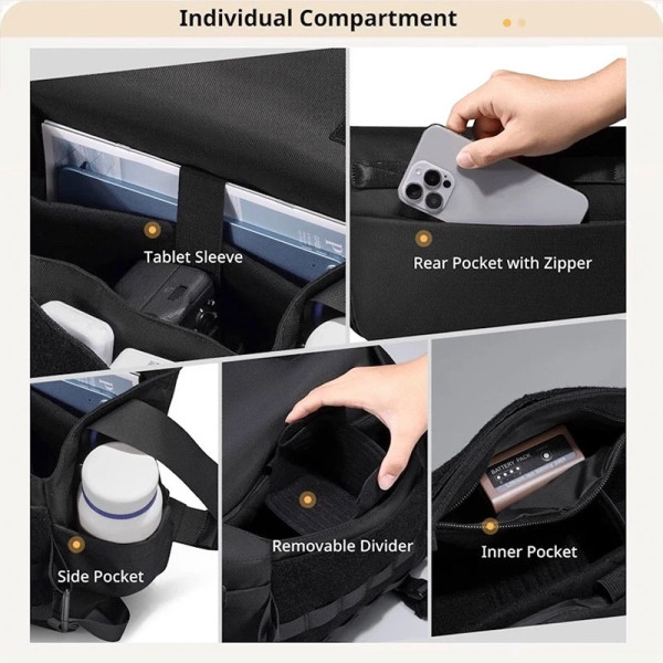 ULANZI DSC/DVC/CAM ACCESSORIES BC08 CAMERA SHOULDER SLING BAG