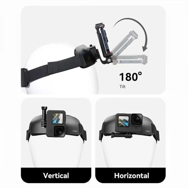 ULANZI DSC/DVC/CAM ACCESSORIES CM027 HEAD STRAP MOUNT