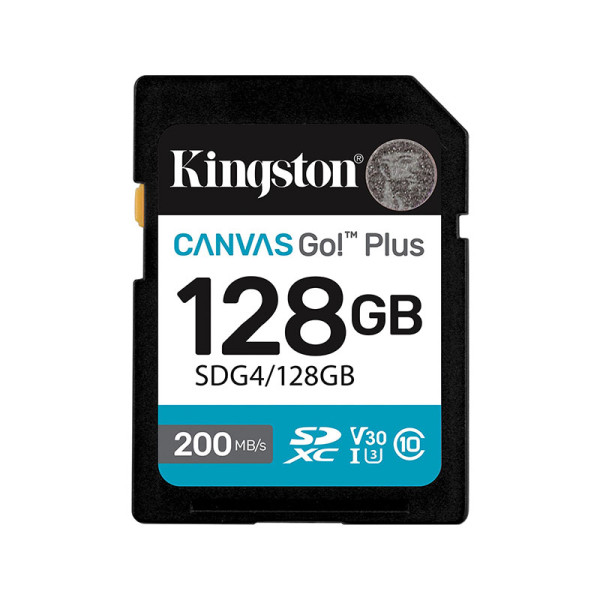 KINGSTON MEMORY SD CARD / READER SDG4/128GB