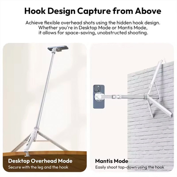 ULANZI DSC/DVC/CAM ACCESSORIES TT88 OVERHEAD TRIPOD STICK
