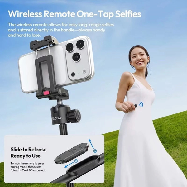 ULANZI DSC/DVC/CAM ACCESSORIES MT-44B PHONE CAMERA TRIPOD