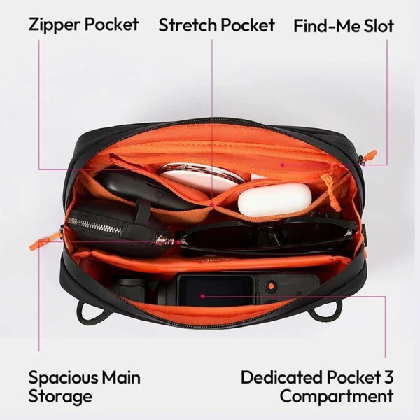 ULANZI DSC/DVC/CAM ACCESSORIES YY08 TECHLITE SLING BAG