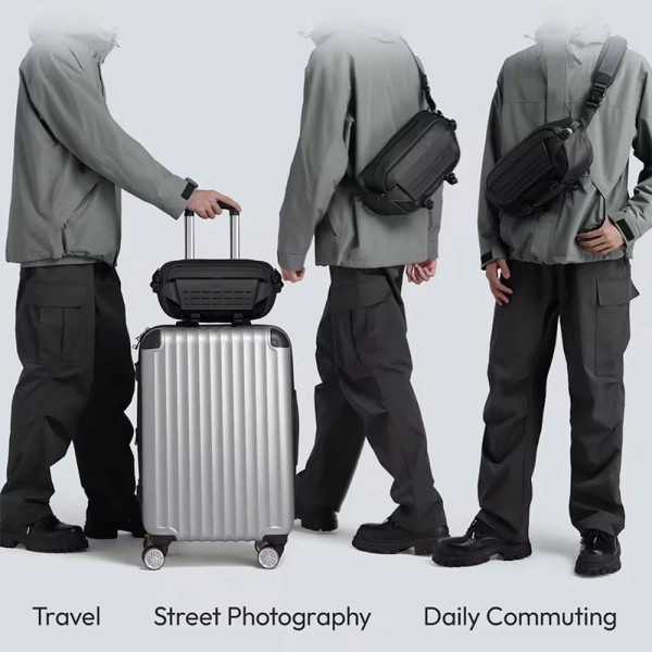 ULANZI DSC/DVC/CAM ACCESSORIES AB02 OUTDOOR CAMERA SLING BAG