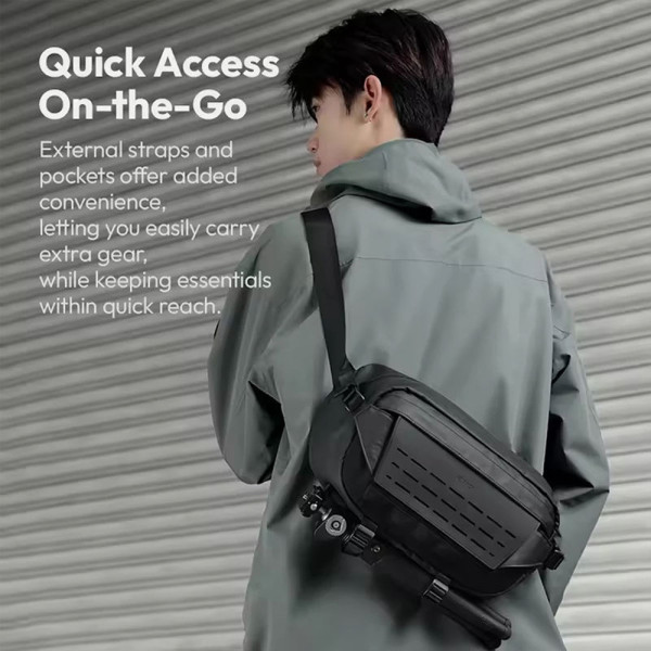 ULANZI DSC/DVC/CAM ACCESSORIES AB02 OUTDOOR CAMERA SLING BAG