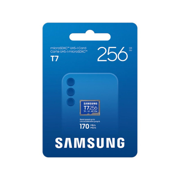 Samsung MEMORY SD CARD / READER MB-MB256T/WW (T7 MICROSD NEW)